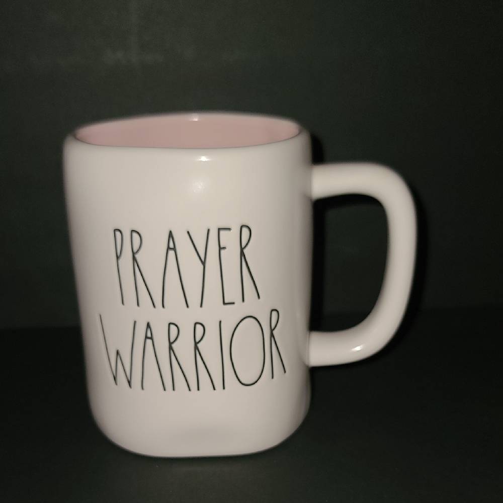 Elegant White and Pink Dining Mugs